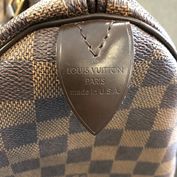 Louis Vuitton Speedy 35 Damier Ebene - Picture 6 of 8